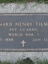 Record image of Bernard Henry Tiemann
