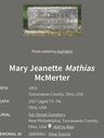 Record image of Mary Jeanette Mathias