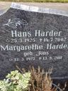 Record image of Margaretha Harder (born Jöns)