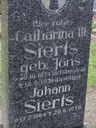 Record image of Catharina Wilhelmine Sierts (born Jöns)