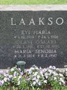 Record image of Maria Zenobia Laakso (o.s. Vilenius)