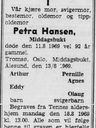 Record image of Hilda Petra Hansen (born Olsen)