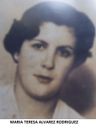 Record image of María Teresa Pelaez García (born Alvarez Rodriguez)
