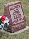 Record image of Magdalena "Lena" Zahn (born Wilhelm)