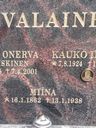 Record image of Gustaava Vilhelmiina Nevalainen, Iivarintytär (born Hartikainen)