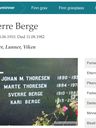 Record image of SVERRE HANSSON BERGE