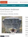 Record image of Gerd Jøran Andersen (born Andersen Skymoen)