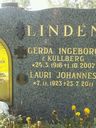 Record image of Gerda Ingborg Linden (born Kullberg)