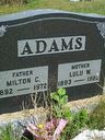 Record image of Milton Carl Adams