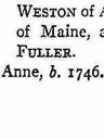 Record image of Anne Poole (born Bancroft)