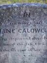 Record image of Jane CALDWELL (born McElwee)