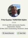 Record image of Fritz Gustav TORSTEN Hjälm