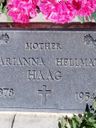 Record image of Marianna Hellman (född Schanz)