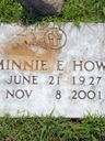 Record image of Minnie Elizabeth Howe (born Koch)