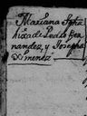 Record image of Mariana Josepha Ruiz García (born Hernández Ximénez)