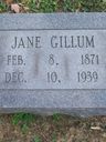 Record image of Jane L. Gillum (born Ogden)
