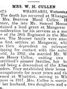 Record image of Beatrice Maud Cullen (born Mooney)
