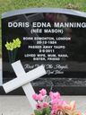 Record image of Doris Edna Manning (born Mason)