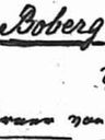 Record image of Johann Werner Boberg
