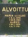Record image of Maria Petterintytär Alvoittu (born Uljas)