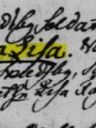 Record image of Maria Elisabet (Maja Lisa) Öster (o.s. Nordström)