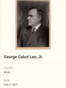 Record image of George Cabot Lee