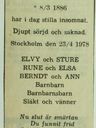 Record image of Beda Märta Emerentia Reisö (born Jonasson)