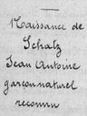 Record image of Jean Antoine SCHATZ