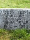 Record image of Maria Hershey (born Acker)