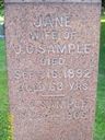 Record image of Jane Sample (born Gill)