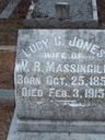 Record image of Lucy Cathryn Massingill (born Jones)