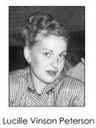 Record image of Lucille Lanore "Gigi" Peterson (born Brown)