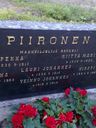 Record image of Maria Kristiina Paavontytär "Kirsti" Piironen (o.s. Lipponen)