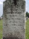 Record image of Elizabeth Bessie Metzger (born Studebaker)