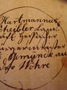 Record image of Konsul Hartmann Scheibler, Bürgermeister zu Gemünden (1618)