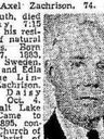 Record image of Carl Axel Zackrison