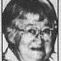 Record image of Irene M Kuehn (born Metcalf)