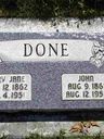 Record image of Mary Jane Done (born Wilson)