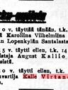 Record image of Karl Eevert Vilhonpoika Virtanen