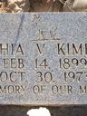 Record image of Sophia Valentine Kimball (born Jones)