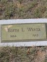 Record image of Sarah Edith Wertz (born Lowder)
