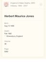 Record image of Maurice Edwin Jones