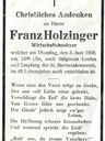 Record image of Franz Holzinger