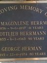 Record image of Maria (Mary) Jacobine Magdaline Herrmann (geb. Murr)