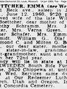 Record image of Katherine Boettcher (nascida FELDBUSCH)
