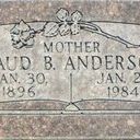 Record image of Maud Anderson (born Baker)