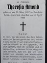 Record image of Maria Theresia Amend
