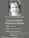 Record image of Frances Salazar