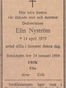 Record image of Elin Nyström