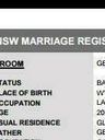 Record image of Annie Theresa Rowland (born Nagel)